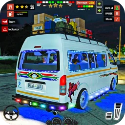 Icono de Mini Coach Bus Driving Bus Sim