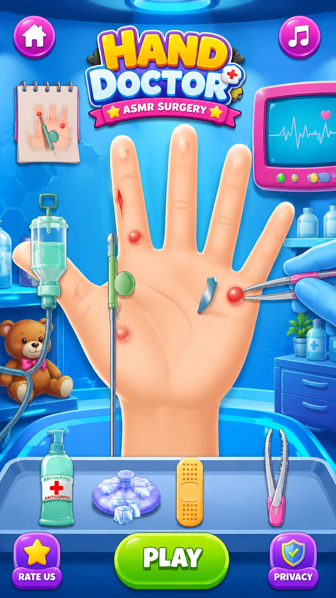 Hand Doctor: ASMR Surgery screenshot