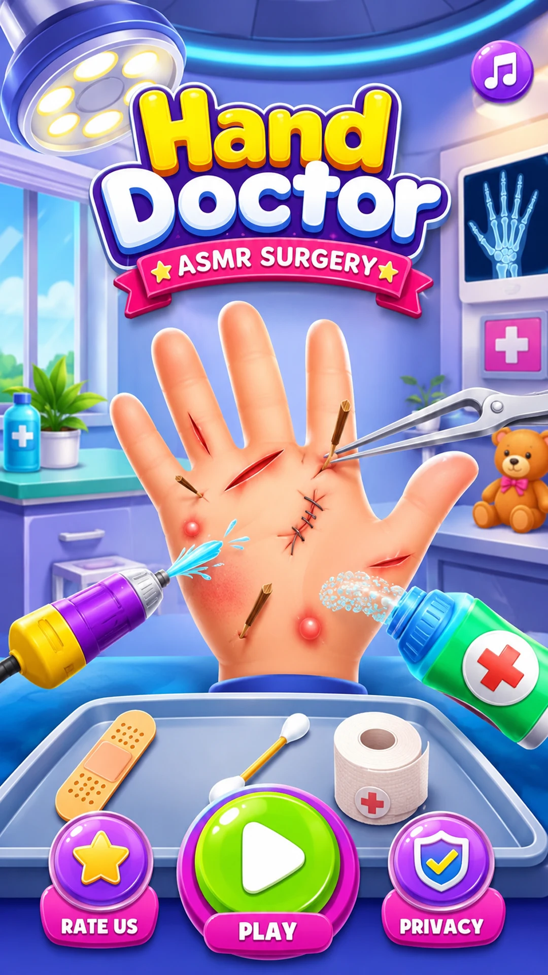 Hand Doctor: ASMR Surgery screenshot